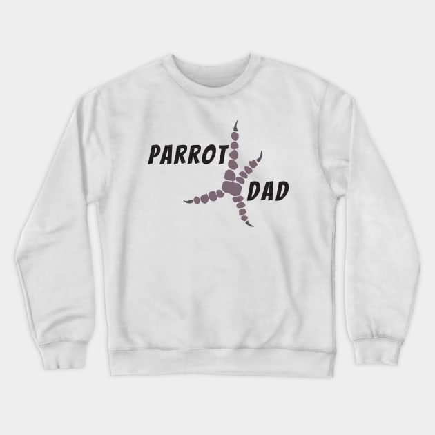 Parrot dad Crewneck Sweatshirt by Bwiselizzy